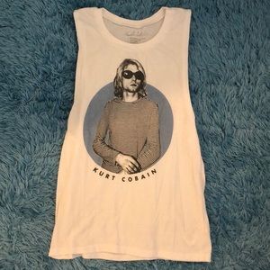 Brandy Melville Kurt Cobain Muscle Tee